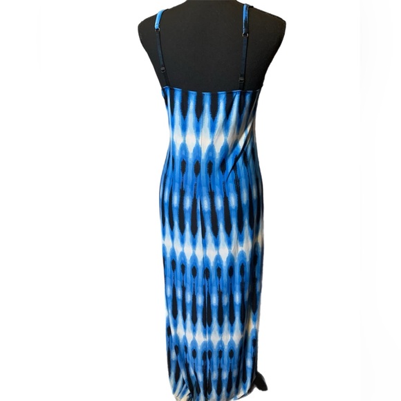 EUC MIXIT Maxi Blue Medium Dress - Picture 3 of 7